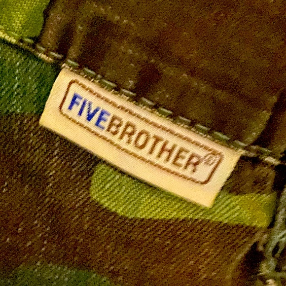 Five Brother Vintage 70’s Mens Camouflage Cargo Pants MADE IN USA 32x30 - Picture 3 of 15